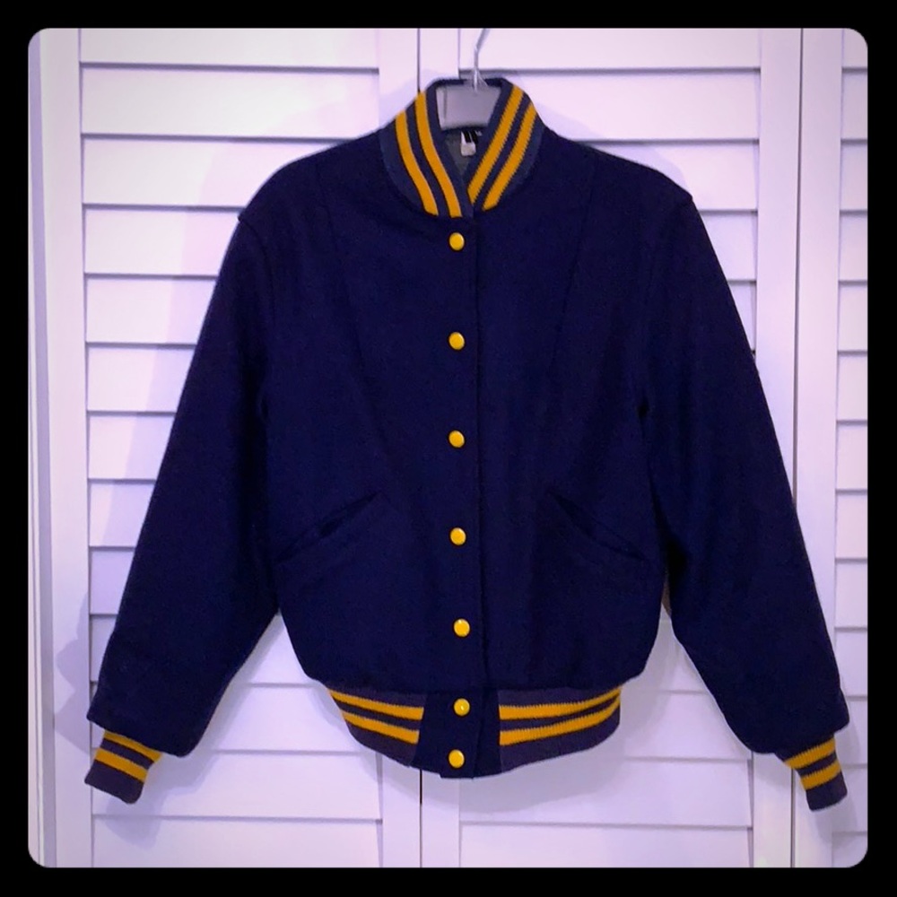 Vintage Letterman Jacket / Track Jacket / Band